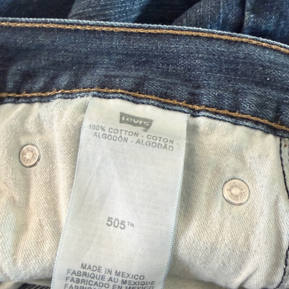 Men’s Levi’s 505 Jeans 38 38x30 - Picture 3 of 3